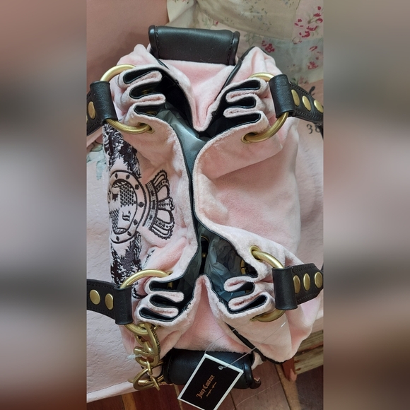 🎀 Rare Baby Pink Juicy Couture Bag - Picture 6 of 11